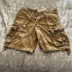 New With Tag - Vintage early 2000’s Abercrombie & Fitch Men’s Cargo Shorts W 34
